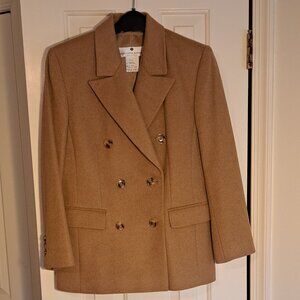 Saks Fifth Avenue Camel Hair Coat